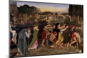 The Waters of Lethe by the Plains of Elysium, C.1880-John Roddam Spencer Stanhope-Mounted Giclee Print