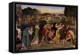 The Waters of Lethe by the Plains of Elysium, C.1880-John Roddam Spencer Stanhope-Framed Stretched Canvas