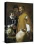 The Waterseller of Seville-Diego Velazquez-Stretched Canvas