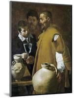 The Waterseller of Seville-Diego Velazquez-Mounted Art Print