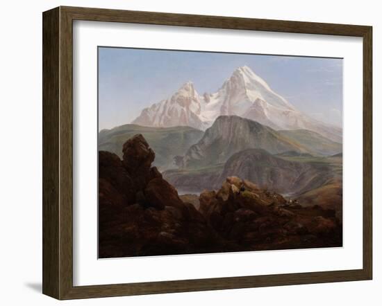 The Watzmann-Johan Christian Clausen Dahl-Framed Giclee Print