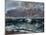 The Wave, 1867-1869-Gustave Courbet-Mounted Giclee Print