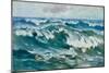 The Wave, 1915 (Oil on Canvas)-Karl Hagemeister-Mounted Giclee Print