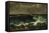 The Wave, about 1870-Gustave Courbet-Framed Stretched Canvas