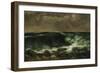 The Wave, about 1870-Gustave Courbet-Framed Giclee Print