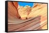 The Wave, Arizona-lucky-photographer-Framed Stretched Canvas