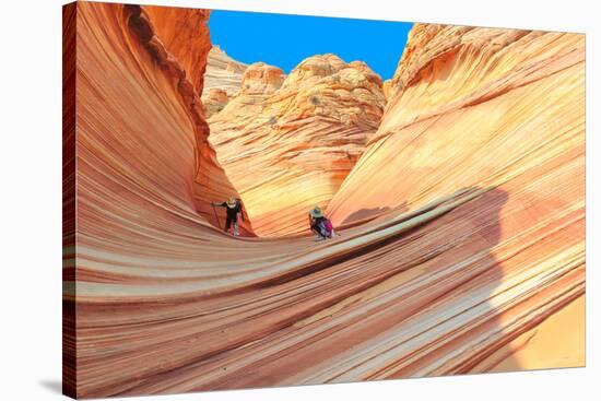 The Wave, Arizona-lucky-photographer-Stretched Canvas