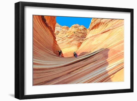 The Wave, Arizona-lucky-photographer-Framed Photographic Print