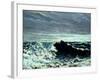 The Wave, C.1869-Gustave Courbet-Framed Giclee Print