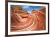 The Wave, Coyote Buttes, Paria-Vermilion Cliffs Wilderness, Arizona, Usa-Russ Bishop-Framed Photographic Print