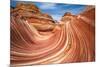 The Wave, Coyote Buttes, Paria-Vermilion Cliffs Wilderness, Arizona, Usa-Russ Bishop-Mounted Photographic Print