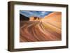The Wave, Coyote Buttes, Paria-Vermilion Cliffs Wilderness, Arizona, USA-Russ Bishop-Framed Photographic Print