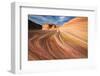 The Wave, Coyote Buttes, Paria-Vermilion Cliffs Wilderness, Arizona, USA-Russ Bishop-Framed Photographic Print