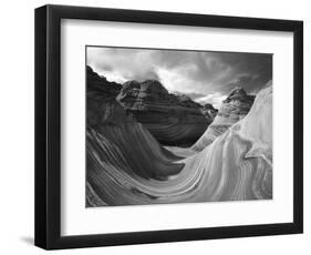 The Wave Formation in Coyote Buttes, Paria Canyon, Arizona, USA-Adam Jones-Framed Photographic Print