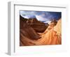 The Wave Formation in Coyote Buttes, Paria Canyon, Arizona, USA-Adam Jones-Framed Photographic Print