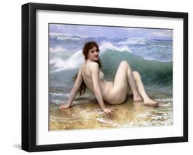 The Wave (La Vague). 1896-William Adolphe Bouguereau-Framed Giclee Print