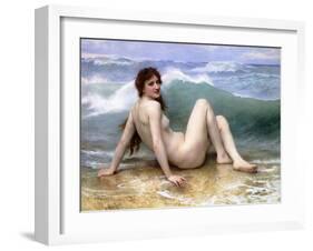 The Wave (La Vague). 1896-William Adolphe Bouguereau-Framed Giclee Print