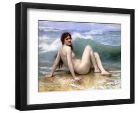 The Wave (La Vague). 1896-William Adolphe Bouguereau-Framed Premium Giclee Print