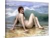 The Wave (La Vague). 1896-William Adolphe Bouguereau-Stretched Canvas