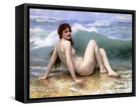 The Wave (La Vague). 1896-William Adolphe Bouguereau-Framed Stretched Canvas