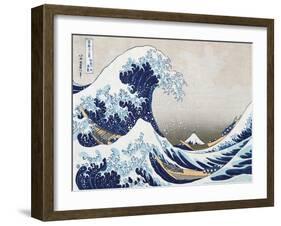 The Wave off Kanagawa-null-Framed Art Print