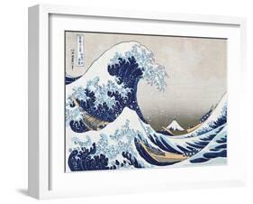 The Wave off Kanagawa-null-Framed Art Print