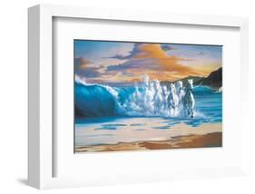 The Wave-Jim Warren-Framed Premium Giclee Print