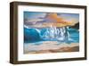 The Wave-Jim Warren-Framed Premium Giclee Print