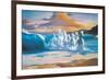 The Wave-Jim Warren-Framed Premium Giclee Print