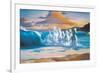 The Wave-Jim Warren-Framed Premium Giclee Print