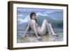 The Wave-William Adolphe Bouguereau-Framed Art Print