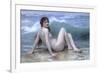 The Wave-William Adolphe Bouguereau-Framed Art Print