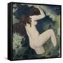 The Wave-Aristide Maillol-Framed Stretched Canvas