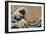 The Wave.-Katsushika Hokusai-Framed Giclee Print