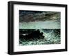 The Wave-Gustave Courbet-Framed Giclee Print