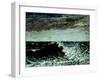 The Wave-Gustave Courbet-Framed Giclee Print