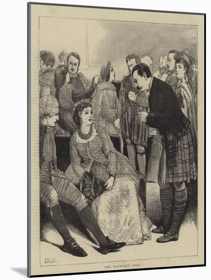 The Waverley Ball-Sir James Dromgole Linton-Mounted Giclee Print