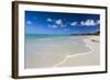 The Waves of the Caribbean Sea Crashing on the White Sandy Beach of Runaway Bay-Roberto Moiola-Framed Photographic Print