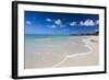 The Waves of the Caribbean Sea Crashing on the White Sandy Beach of Runaway Bay-Roberto Moiola-Framed Photographic Print