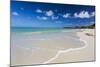 The Waves of the Caribbean Sea Crashing on the White Sandy Beach of Runaway Bay-Roberto Moiola-Mounted Photographic Print