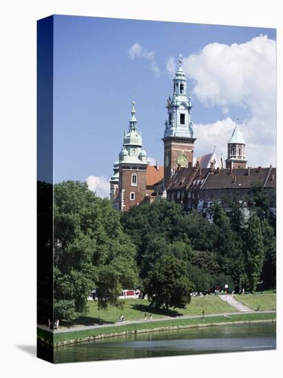 The Wawel Cathedral and Castle, Krakow (Cracow), Unesco World Heritage Site, Poland, Europe-Gavin Hellier-Stretched Canvas