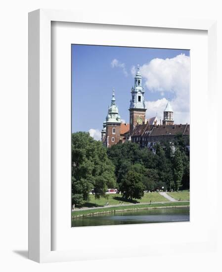 The Wawel Cathedral and Castle, Krakow (Cracow), Unesco World Heritage Site, Poland, Europe-Gavin Hellier-Framed Photographic Print