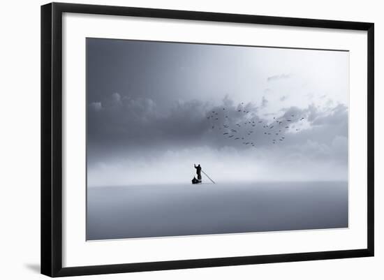 The Way Back-Mohammed Sattar-Framed Photographic Print