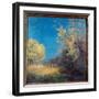 The Way Has Peyrelebade. Painting by Odilon Redon (1840-1916), 19Th Century. Paper on Cardboard. Di-Odilon Redon-Framed Giclee Print