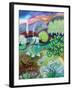 The Way Home, 2021 (acrylics on linen)-Lisa Graa Jensen-Framed Giclee Print