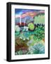 The Way Home, 2021 (acrylics on linen)-Lisa Graa Jensen-Framed Giclee Print