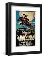 The Way Of A Man - 1924-null-Framed Giclee Print