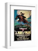 The Way Of A Man - 1924-null-Framed Giclee Print