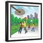 The Way the Ball Bounces - Jack & Jill-Elisa Chavarri-Framed Giclee Print