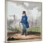 The Way to Bushey, 1820-George Cruikshank-Mounted Giclee Print